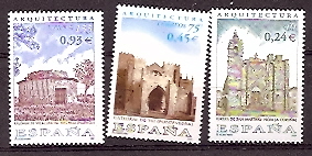 Sellos - Países - España - 2º Cent. (Series Completas) - Juan Carlos I - 2001 - 3797/99 - ** - Click en la imagen para cerrar