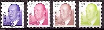 Sellos - Países - España - 2º Cent. (Series Completas) - Juan Carlos I - 2001 - 3792/95 - ** - Click en la imagen para cerrar