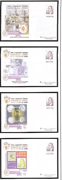 España - Sobres entero postales - 2002 - ** - 075