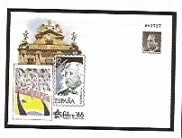 España - Sobres entero postales - 1988 - ** - 010B