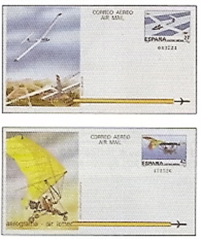 Sellos - PaÃses - España - Aerogramas - 209/10 - **