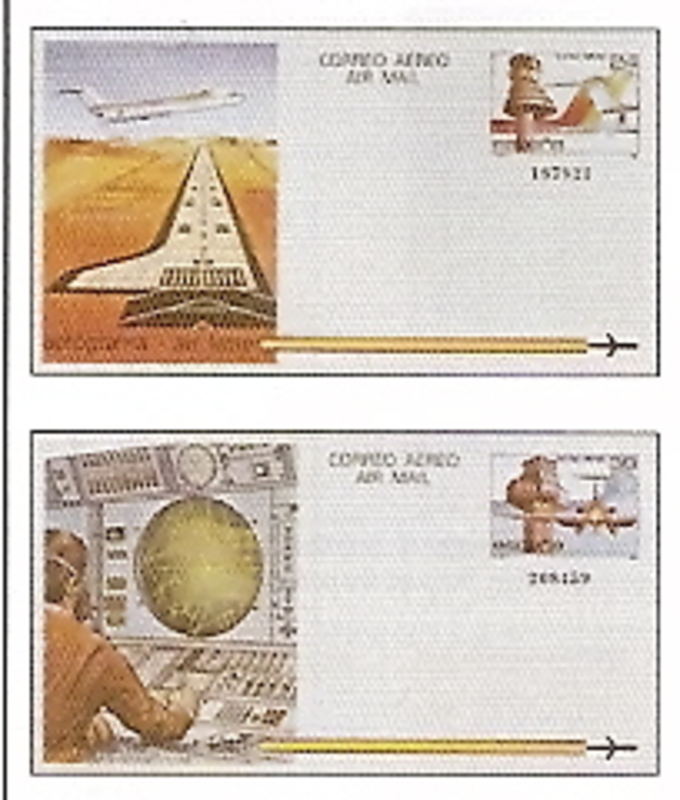 Sellos - PaÃses - España - Aerogramas - 207/08 - **