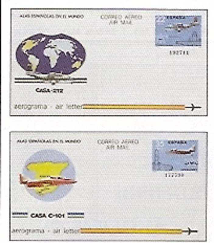 Sellos - PaÃses - España - Aerogramas - 205/06 - **