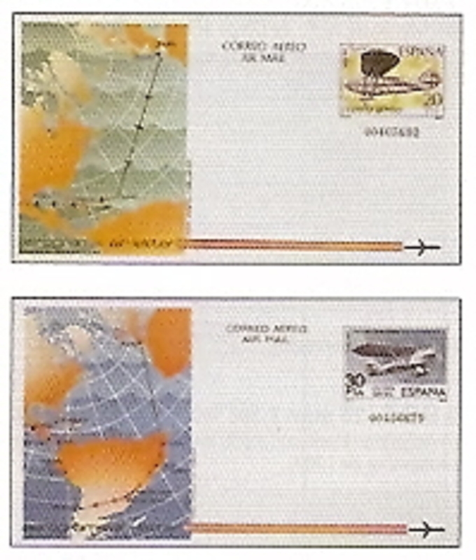 Sellos - PaÃses - España - Aerogramas - 203/04 - **