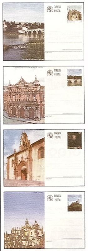 Sellos - España - Enteros Postales - Año 1997 - 163/66 - **