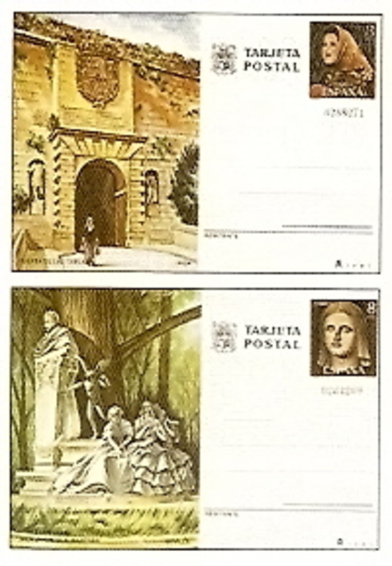 Sellos - España - Enteros Postales - Año 1978 - 117/18 - **