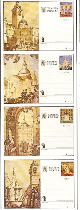 Sellos - España - Enteros Postales - Año 1975 - 107/110 - **