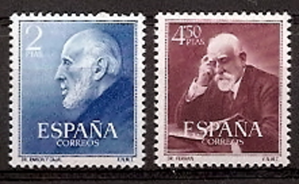Sellos - Países - España - 2º Cent. (Series Completas) - Estado Español - 1952 - 1119/20 - **