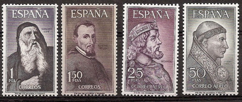 Sellos - Países - España - 2º Cent. (Series Completas) - Estado Español - 1963 - 1536/39 - **