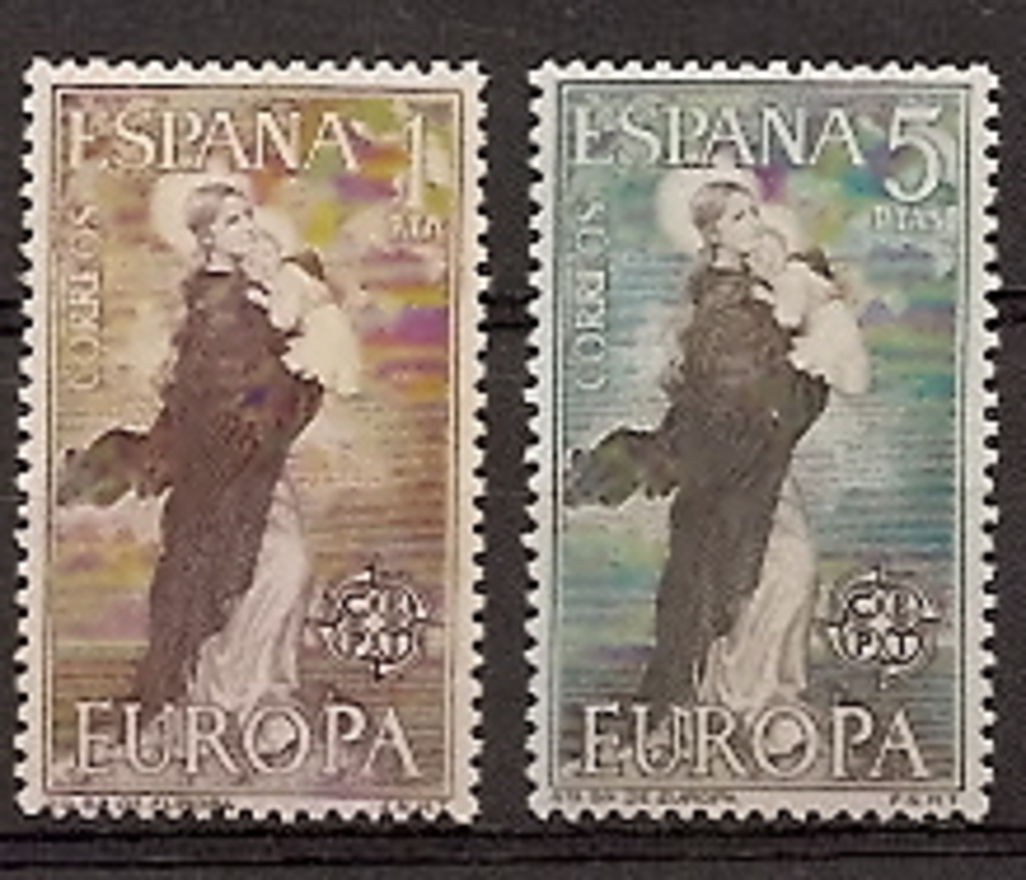 Sellos - Países - España - 2º Cent. (Series Completas) - Estado Español - 1963 - 1519/20 - **