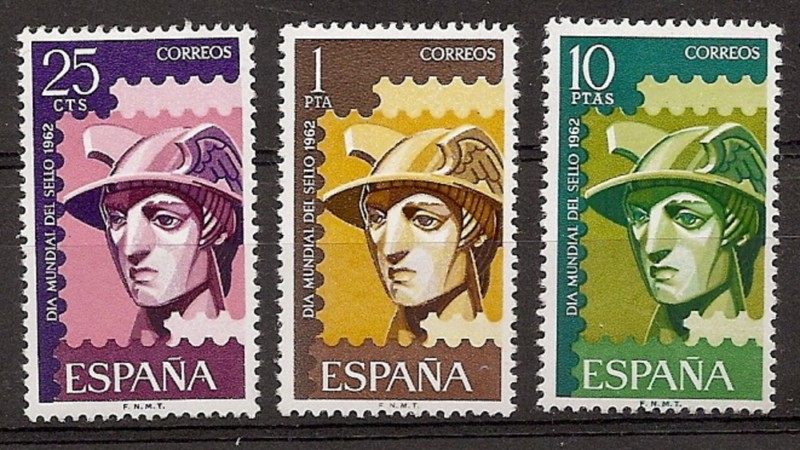 Марки - Страны - Испания - 2º Cent. (Полные серии) - Estado Español - 1962 - 1431/33 - **