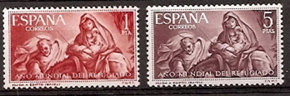 Stamps - Countries - Spain - 2nd Cent. (Complete Series) - Estado Español - 1961 - 1326/27 - **
