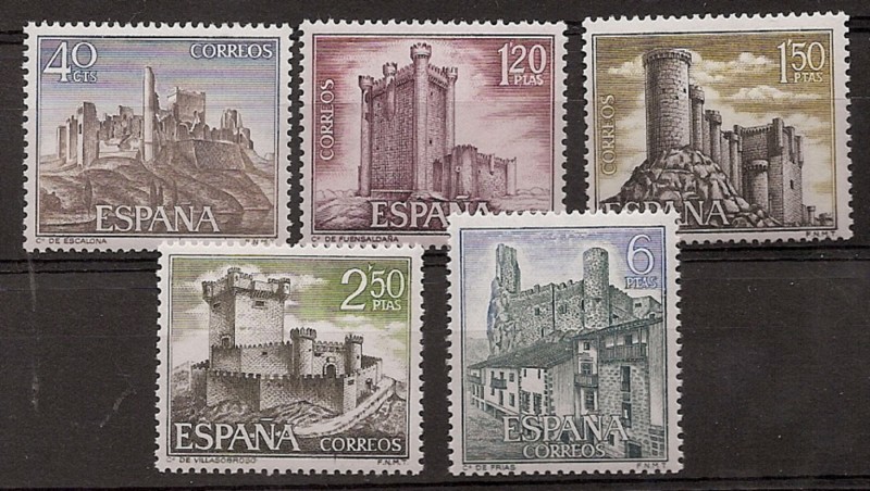 Stamps - Countries - Spain - 2nd Cent. (Complete Series) - Estado Español - 1968 - 1880/84 - **
