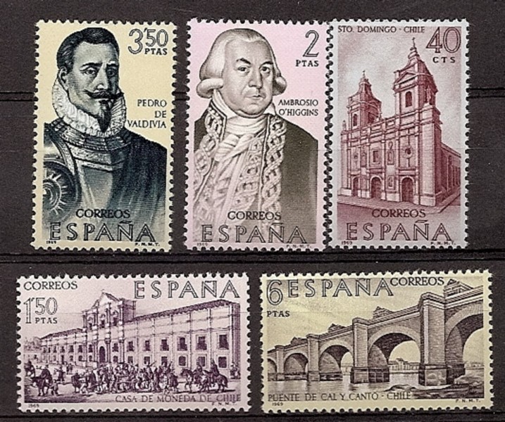 Sellos - Países - España - 2º Cent. (Series Completas) - Estado Español - 1969 - 1939/43 - **