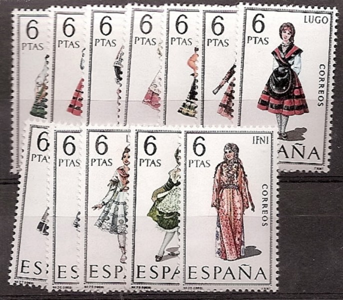Sellos - Países - España - 2º Cent. (Series Completas) - Estado Español - 1969 - 1898/1909 - **