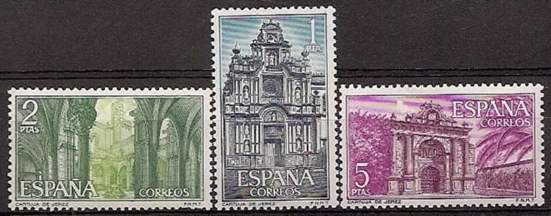 Sellos - Países - España - 2º Cent. (Series Completas) - Estado Español - 1966 - 1761/63 - **