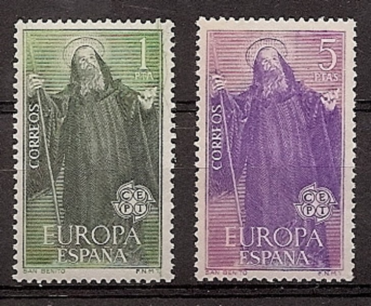 Stamps - Countries - Spain - 2nd Cent. (Complete Series) - Estado Español - 1965 - 1675/76 - **