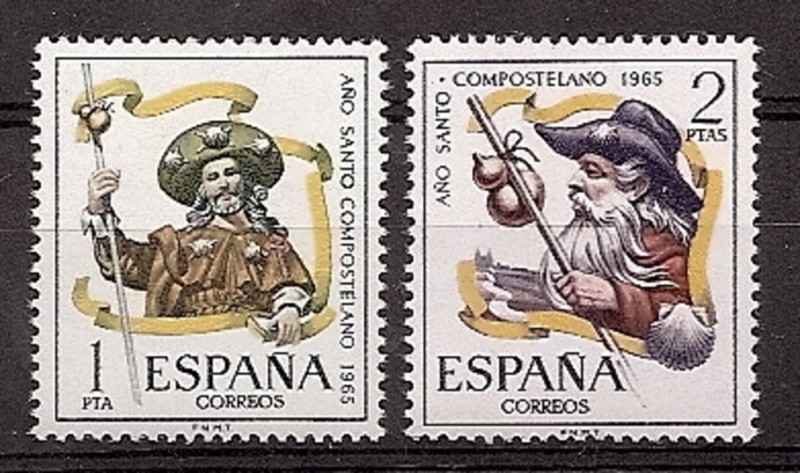 Stamps - Countries - Spain - 2nd Cent. (Complete Series) - Estado Español - 1965 - 1672/73 - **