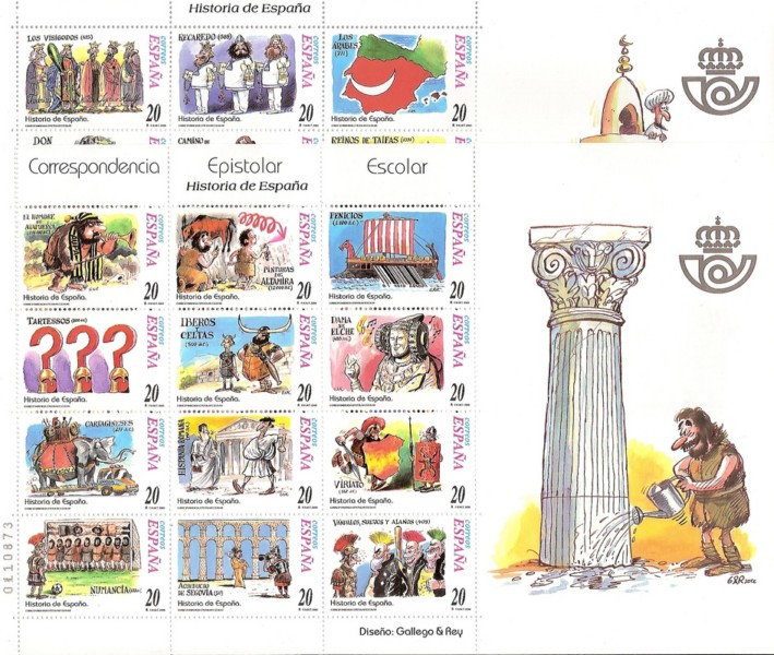Sellos - Países - España - Minipliegos - 2000 (73/74) - **