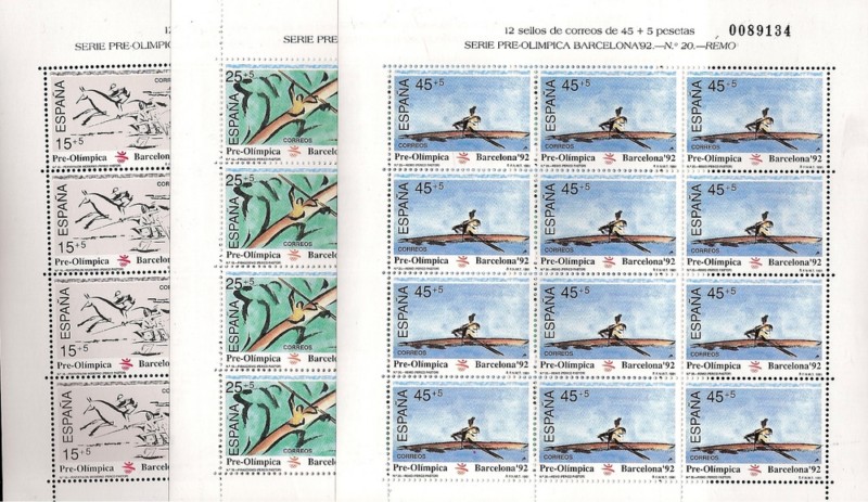 Sellos - Países - España - Minipliegos - 1991 (28/30) - **