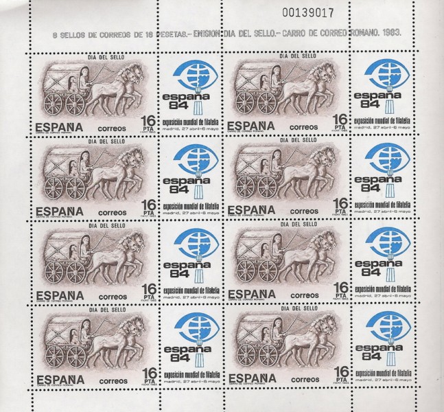 Sellos - Países - España - Minipliegos - 1983 (2) - **