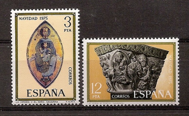Sellos - Países - España - 2º Cent. (Series Completas) - Estado Español - 1975 - 2300/01 - **
