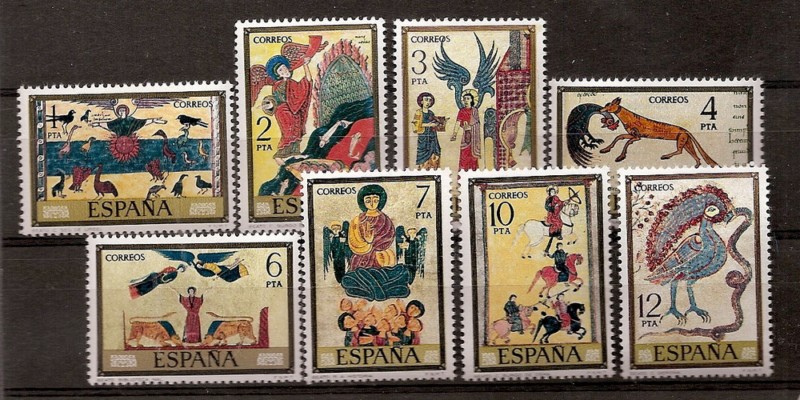 Sellos - Países - España - 2º Cent. (Series Completas) - Estado Español - 1975 - 2284/91 - **