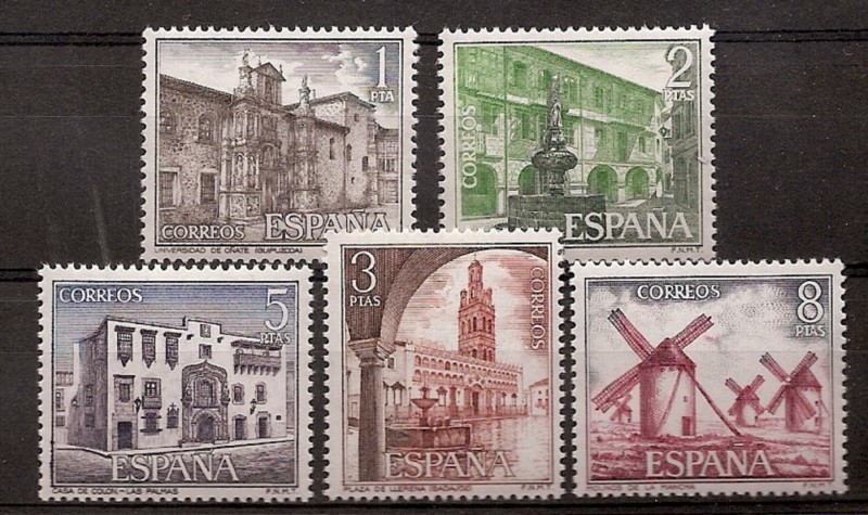 Sellos - Países - España - 2º Cent. (Series Completas) - Estado Español - 1973 - 2129/33 - **