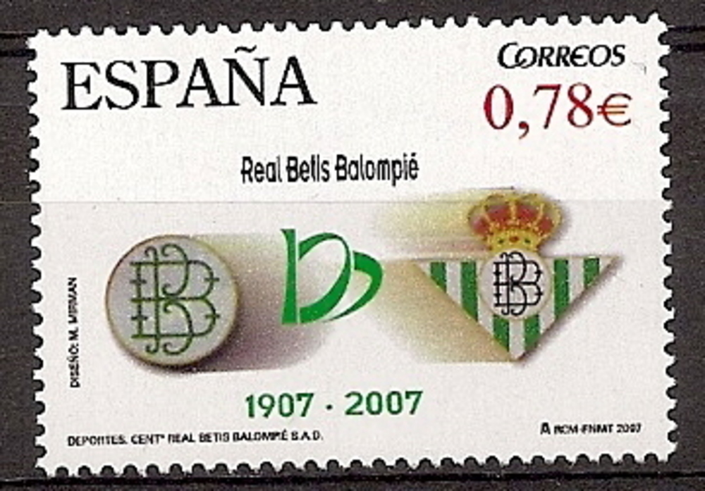 Sellos - Países - España - 2º Cent. (Series Completas) - Juan Carlos I - 2007 - 4341 - **