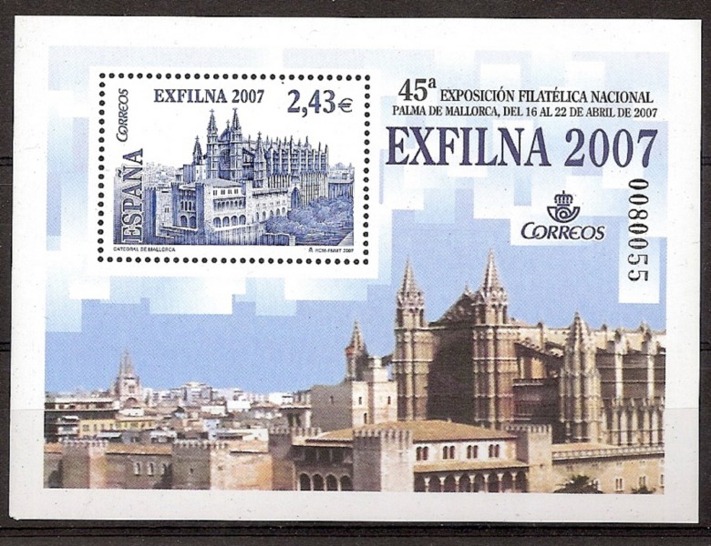 Sellos - Países - España - 2º Cent. (Series Completas) - Juan Carlos I - 2007 - 4321 - **