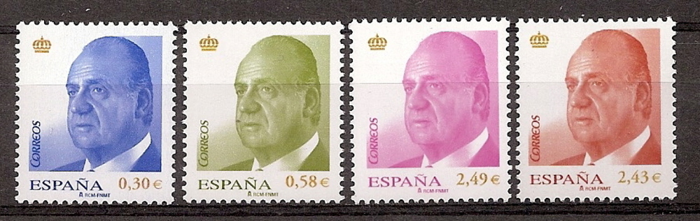 Segells - Països - Espanya - 2º Cent. (Sèries Completes) - Joan Carles I - 2007 - 4296/99 - **
