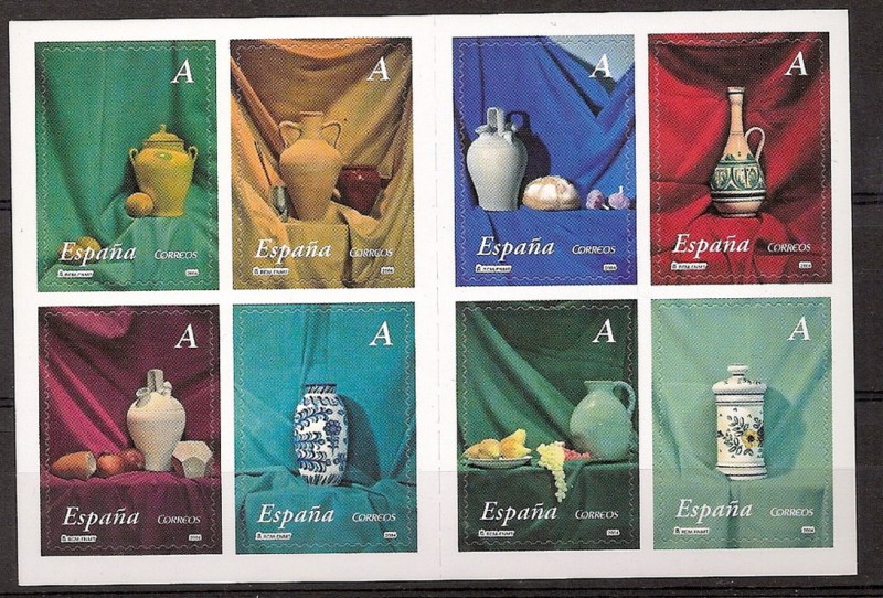 Sellos - Países - España - 2º Cent. (Series Completas) - Juan Carlos I - 2004 - 4102/09 - **