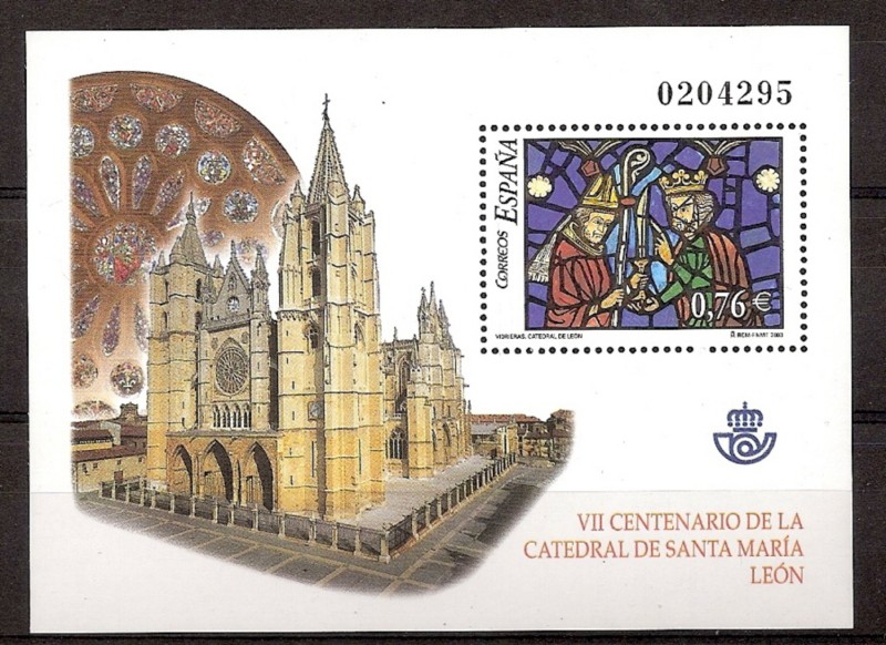 Sellos - Países - España - 2º Cent. (Series Completas) - Juan Carlos I - 2003 - 4020 - **