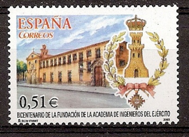Sellos - Países - España - 2º Cent. (Series Completas) - Juan Carlos I - 2003 - 4019 - **
