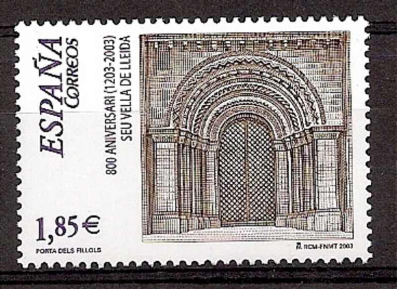 Sellos - Países - España - 2º Cent. (Series Completas) - Juan Carlos I - 2003 - 4001 - **