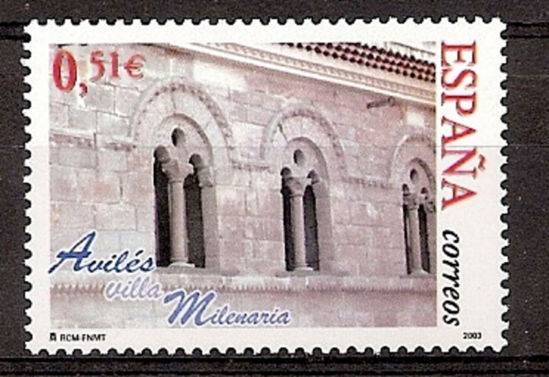 Sellos - Países - España - 2º Cent. (Series Completas) - Juan Carlos I - 2003 - 3981 - **