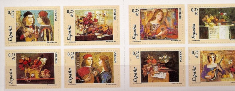 Sellos - Países - España - 2º Cent. (Series Completas) - Juan Carlos I - 2002 - 3925/32 - **