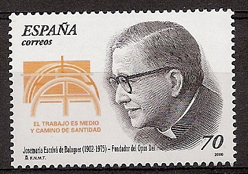 Sellos - Países - España - 2º Cent. (Series Completas) - Juan Carlos I - 2000 - 3721 - ** - Click en la imagen para cerrar