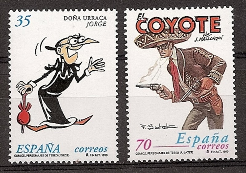 Briefmarken - Länder - Spanien - 2. Jhdt. (Vollständige Serien) - Juan Carlos I - 1999 - 3645/46 - **