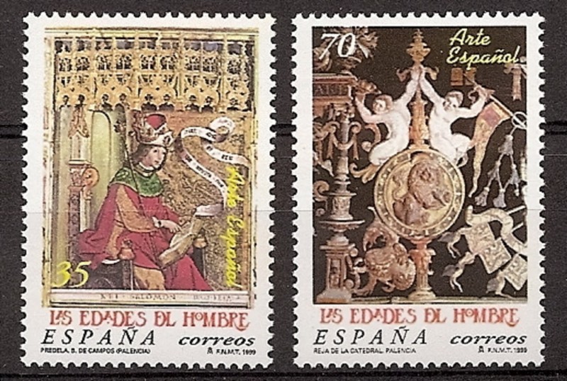 Briefmarken - Länder - Spanien - 2. Jhdt. (Vollständige Serien) - Juan Carlos I - 1999 - 3630/31 - **