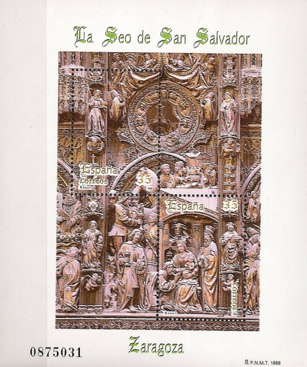 Zegels - Landen - Spanje - 2e Cent. (Complete Series) - Juan Carlos I - 1998 - 3595 - **