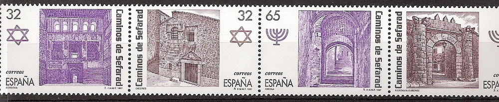 Sellos - Países - España - 2º Cent. (Series Completas) - Juan Carlos I - 1997 - 3520/23 - **