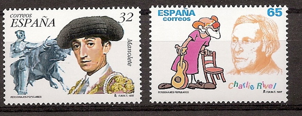 Segells - Països - Espanya - 2º Cent. (Sèries Completes) - Joan Carles I - 1997 - 3488/89 - **
