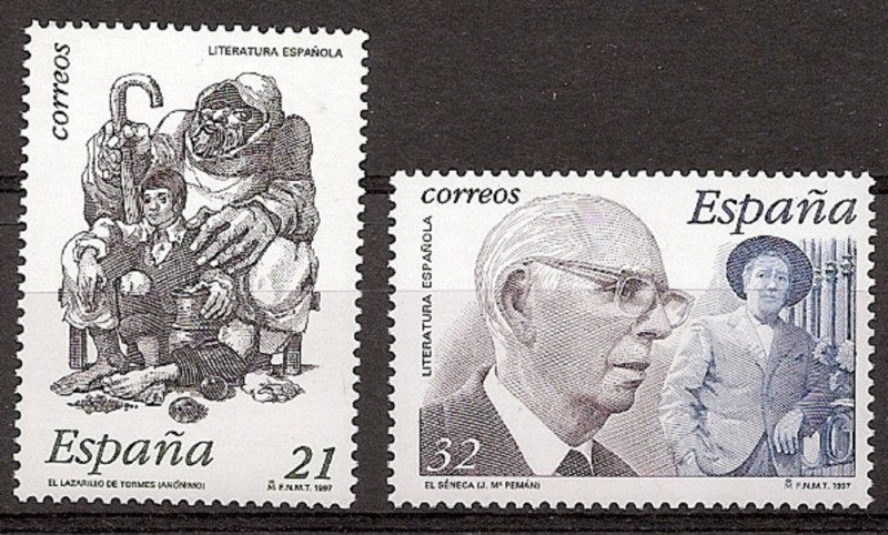 Segells - Països - Espanya - 2º Cent. (Sèries Completes) - Joan Carles I - 1997 - 3483/84 - **