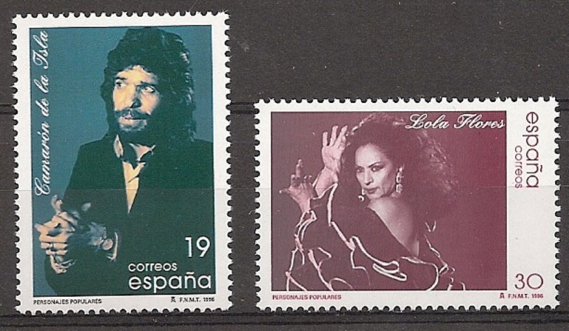 Timbres - Pays - Espagne - 2ème Cent. (Série Complète) - Juan Carlos I - 1996 - 3442/43 - **