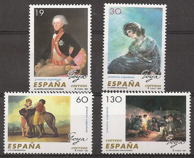 Timbres - Pays - Espagne - 2ème Cent. (Série Complète) - Juan Carlos I - 1996 - 3437/40 - **