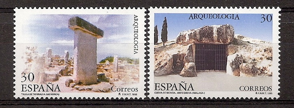 Timbres - Pays - Espagne - 2ème Cent. (Série Complète) - Juan Carlos I - 1995 - 3395/96 - **