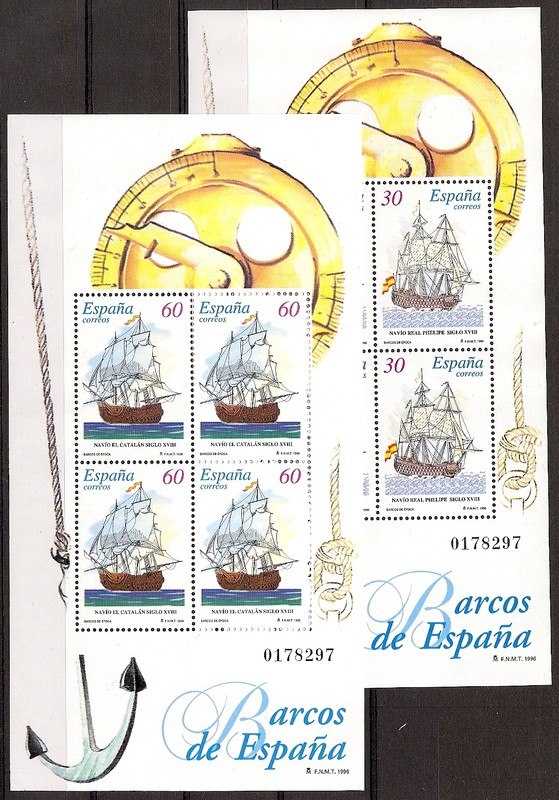 Timbres - Pays - Espagne - 2ème Cent. (Série Complète) - Juan Carlos I - 1996 - 3415/16 - **