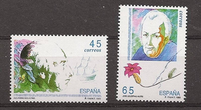 Марки - Страны - Испания - 2-й Цент. (Полные Серии) - Хуан Карлос I - 1993 - 3267/68 - **