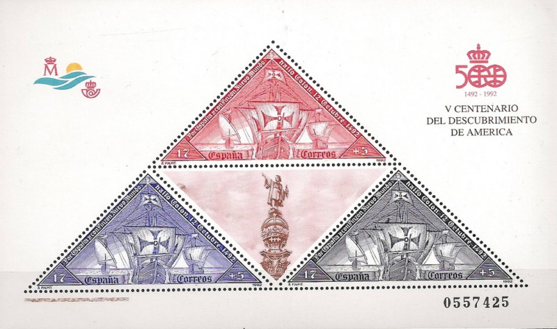 Sellos - Países - España - 2º Cent. (Series Completas) - Juan Carlos I - 1992 - 3163 - **